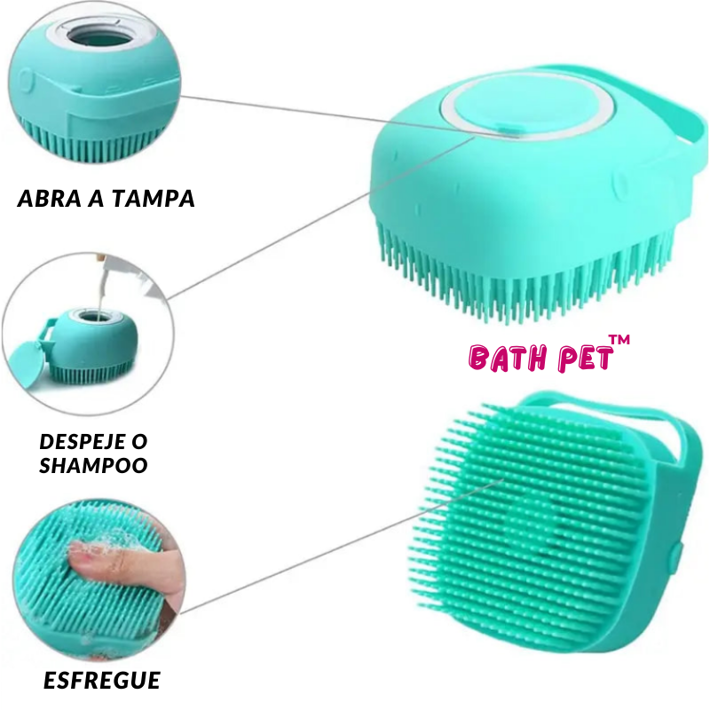 Escova de Banho - Bath Pet