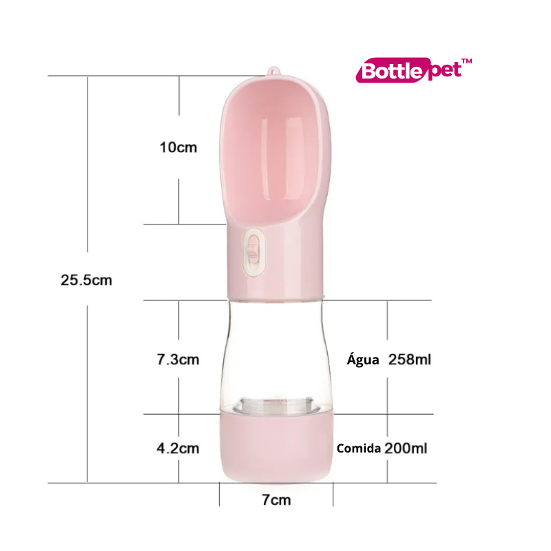 Bottle Pet - Garrafa portátil para pets