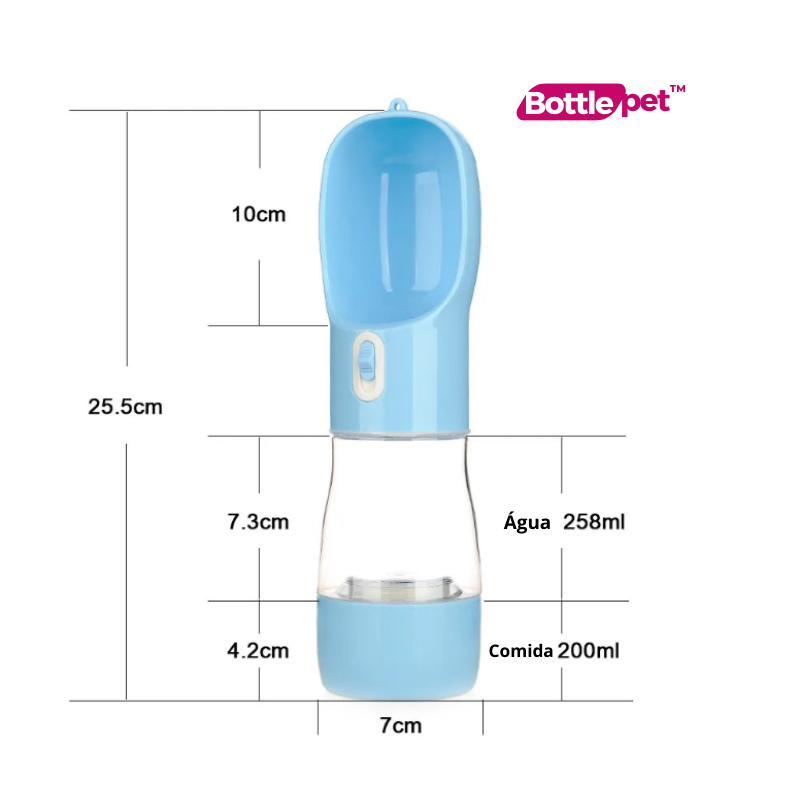 Bottle Pet - Garrafa portátil para pets
